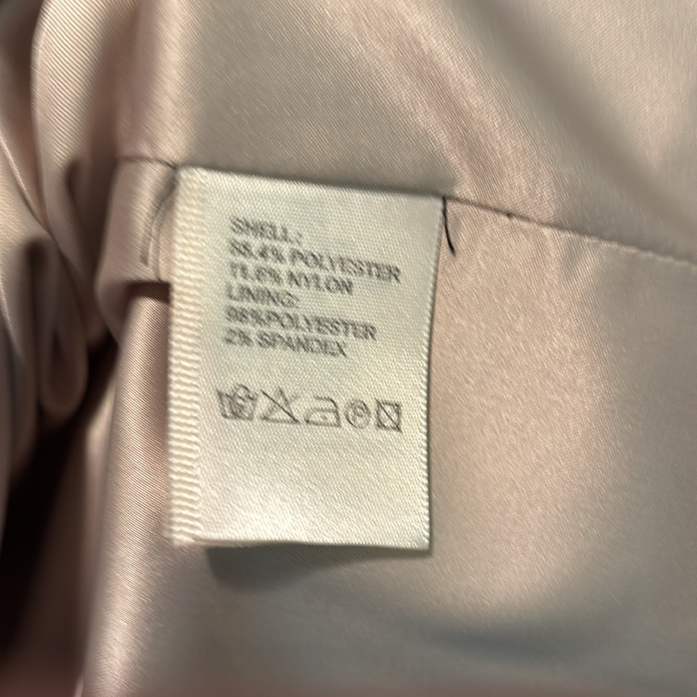 Darling Elegant Beige Double-Breasted Tie Waist Jacket Size M - Picture 7 of 7